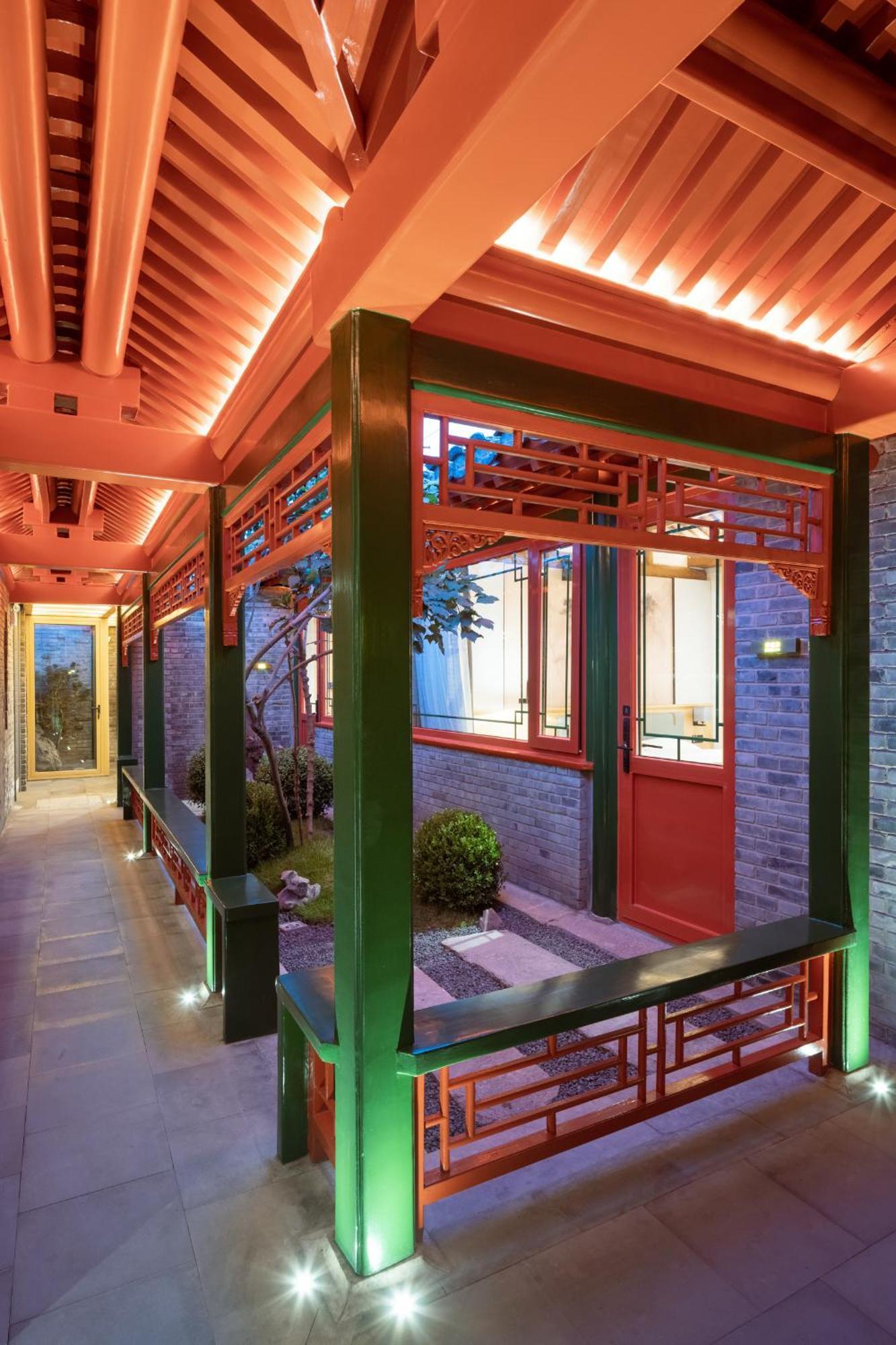 Beijing Xin Xiang Yayuan Wang Fu Jing Forbidden City Countyard Hotel&Free Laundry &Free Coffee &Paid Dumpling Experience Service Luaran gambar