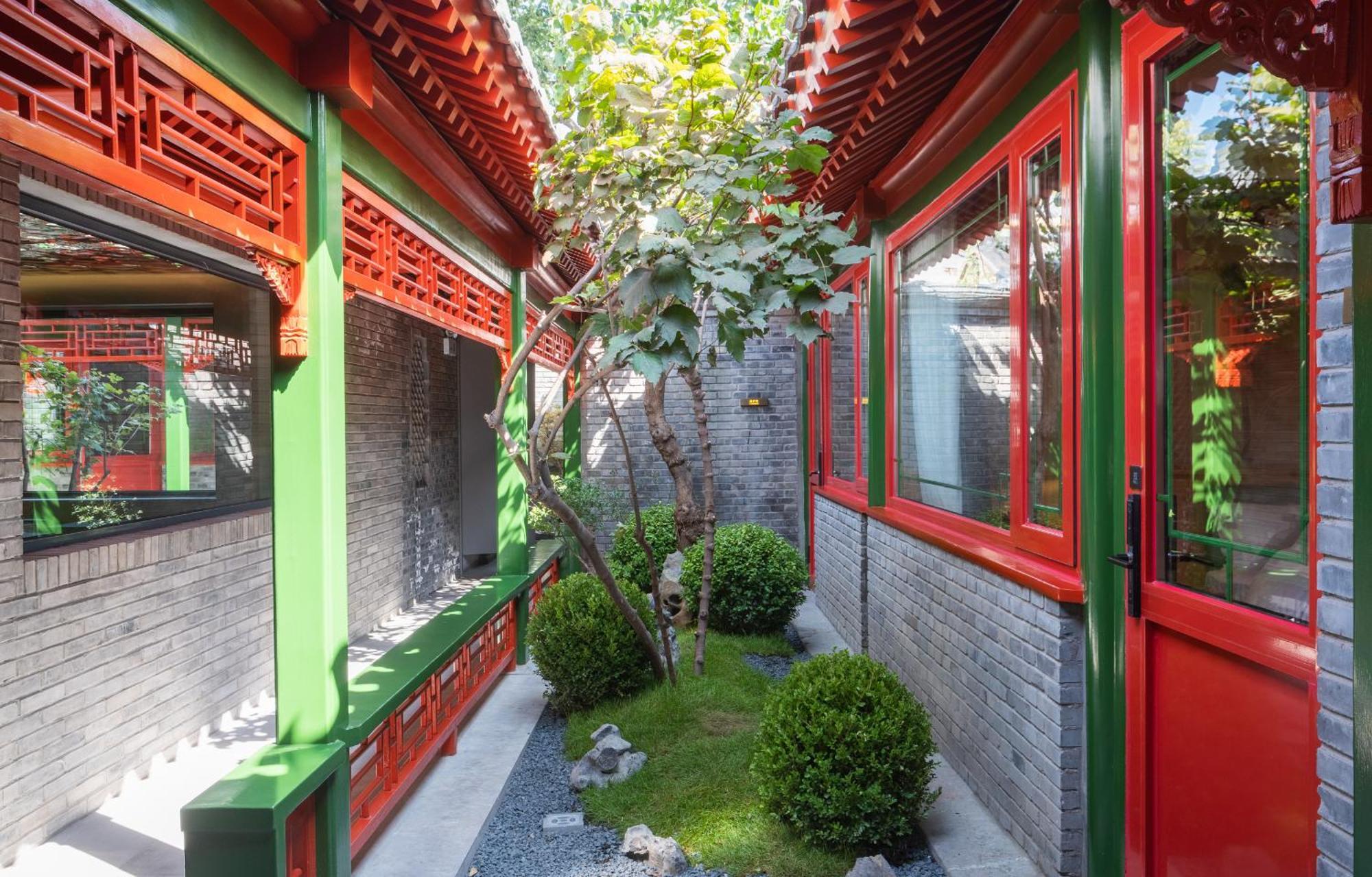 Beijing Xin Xiang Yayuan Wang Fu Jing Forbidden City Countyard Hotel&Free Laundry &Free Coffee &Paid Dumpling Experience Service Luaran gambar